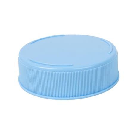 Tablecraft 63 mm Light Blue Invertatop Squeeze Bottle Cap 63FCAPLBL